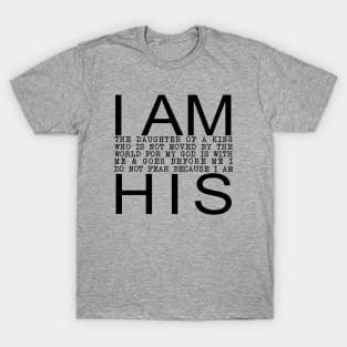 I am His T-Shirt